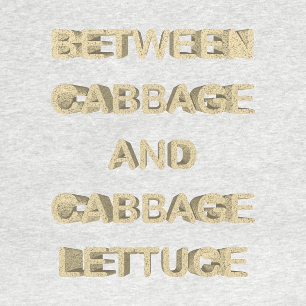 Between cabbage and cabbage lettuce by desingmari